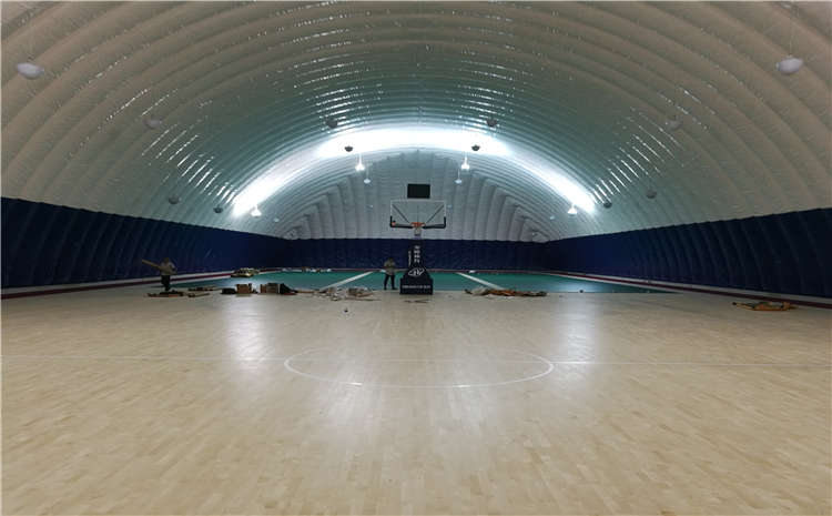 拼接板木地板籃球館一平米價格