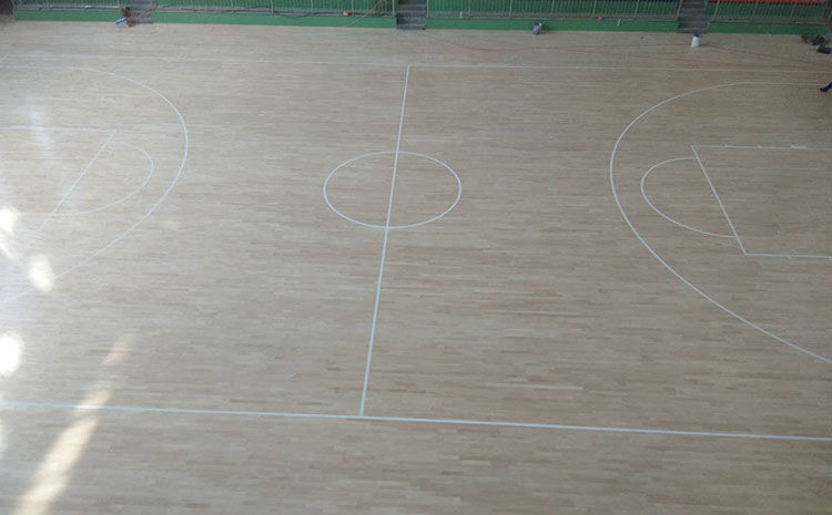 學校實木運動地板板式龍骨結(jié)構(gòu)