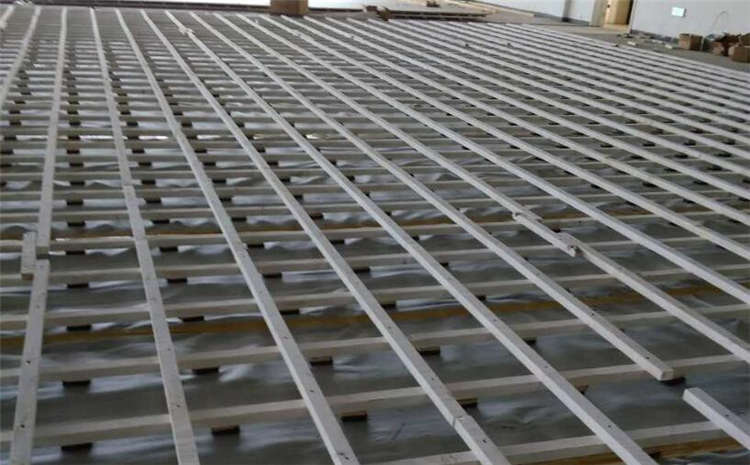 拼接板籃球運動地板安裝工藝